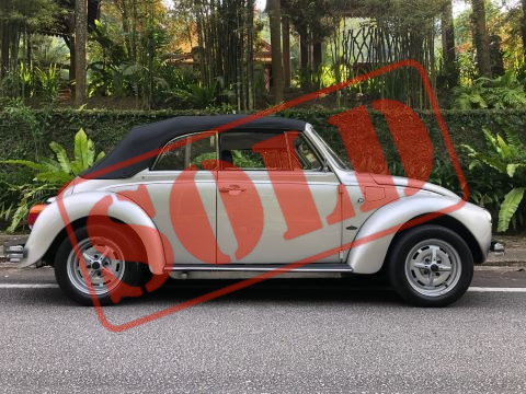 1974 VOLKSWAGEN 1303 LS KARMANN CABRIOLET – SOLD / NO LONGER AVAILABLE