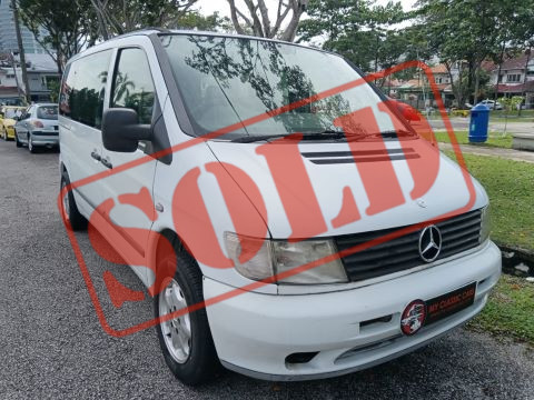 2002 MERCEDES BENZ VITO L114 (MANUAL) – SOLD –