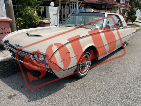 1962 FORD THUNDERBIRD – SOLD –