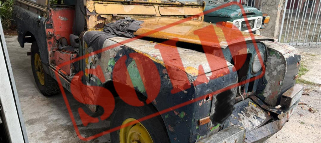Land Rover Series 2 FOR PARTS – RM4800.00 – SOLD